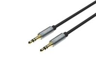 Cáp loa 1-1 1 MET UNITEK YC926 (2 đầu jack audio 3.5mm, màu đen)