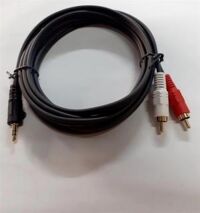 Cáp Loa 1-2 3M Dtech DT6212 (Cáp loa 1 đầu 3.5mm ra 2 RCA)