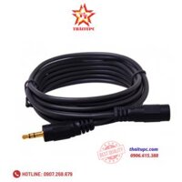 Cáp loa 3.5mm nối dài 5m Dtech DT-6217 chính hãng