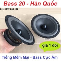 CẶP LOA BASS 20 HÀN QUỐC NÚM NHỌN - GIÁ 2 CỦ