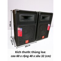 CẶP LOA ĐỨNG 3 TẤC-JBL BỌC NỈ CAO CẤP( GIÁ 1 CẶP) 1 BASS 30 VÀ 1 CHÉP KÈN CHUYÊN KARAOKE VÀ NGHE NHẠC