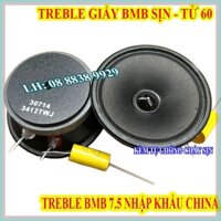 CẶP LOA TREBLE BOSSE CHINA 7.5 CM TỪ 60 CHINA CAO CẤP KÈM TỤ 2.2 - GIÁ 1 ĐÔI