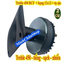 CẶP LOA TREBLE KÈN 450 RCF TIẾNG NHUYỄN MỊN NẮP NHÔM NHẬP KHẨU + HỌNG 12x12 + TỤ SỊN - GIÁ 2 CÁI