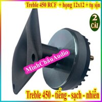 CẶP LOA TREBLE KÈN 450 RCF TIẾNG NHUYỄN MỊN NẮP NHÔM NHẬP KHẨU + HỌNG 12x12 + TỤ SỊN - GIÁ 2 CÁI