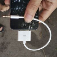 Cáp LOD xuất Line Out cho ĐT táo 4S kích DAC rời xuất qua Headamp nghe nhạc hay hơn