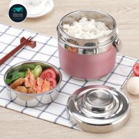 Cặp lồng bom xuất Hàn 1,3l - Camen giữ nhiệt Xuất Hàn- cà mên inox cao cấp -hộp đựng cơm