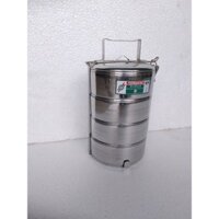 CẶP LỒNG CÀ MƠN - Cà men INOX 4 NGĂN CMS16-4I