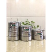 Cặp lồng -Camen inox cao cấp tiến thành TiThaFac ,size 14-2 tầng,3 tầng ,4 tầng siêu dày-sáng bóng