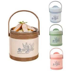 Cặp lồng cơm giữ nhiệt 2 Tầng Lồng Inox - 1.4 lít