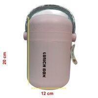 Cặp lồng cơm giữ nhiệt chất liệu Inox 304,có 3 ngăn,mẫu mã đẹp