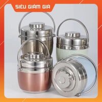 Cặp lồng cơm giữ nhiệt inox xuất Hàn Quốc