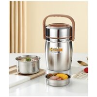 Cặp lồng đựng cơm giữ nhiệt, cà mên đựng cơm giữ nhiệt inox xanbo béo.