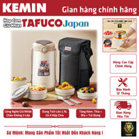 Cặp lồng đựng cơm giữ nhiệt văn phòng TAFUCO JAPAN 4 Tầng 2.9Lít siêu lớn bao Hài Lòng tuyệt đối - Nhà Cung Cấp KEMIN