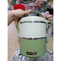 Cặp lồng đựng cơm văn phòng bọc nhựa