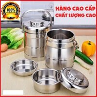 Cặp lồng giữ nhiệt 3 ngăn công nghệ Hàn Quốc -camen 3 ngăn giữ nhiệt inox -Camen giu nhiet 3 ngan, Cap long, Hộp đựn