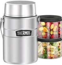 Cặp Lồng Giữ Nhiệt Cao Cấp Thermos Stainless King 1,2 Lít – Chất Liệu An Toàn