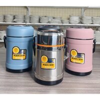 Cặp lồng giữ nhiệt inox 304 Xanbo, Cà mèn inox cao cấp giữ nhiệt lên đến 12H, dung tích 1,5L và 2L
