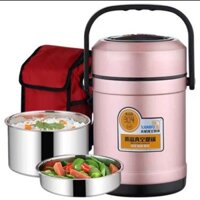 CẶP LỒNG INOX 304 3 NGĂN - GIAO NGẪU NHIÊN