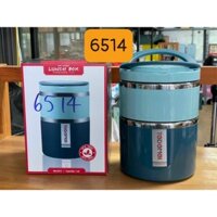 Cặp lồng inox bọc nhựa 2 tầng 1,5L