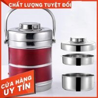 Cặp lồng inox đựng cơm giữ nhiệt 3 ngăn cao cấp,Cà mèn inox 3 ngăn đủ size,đủ màu,Hộp cơm giữ nhiệt văn phòng