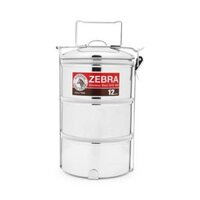 Cặp lồng Inox Zebra 150223 - 1Lít, 3 ngăn