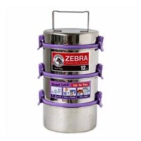 Cặp lồng Inox Zebra 150235 - 1Lít, 3 ngăn