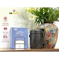 Cập lồng lõi inox 304, hộp đựng cơm, cặp lồng 3 ngăn giữ nhiệt 1.8L