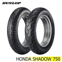 Cặp lốp Dunlop cho xe Shadow 750 (Lốp trước D404F 120/90-17 và lốp sau D404 160/80-15) loại dùng săm _ Lốp Trung Thành