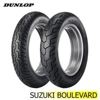 Cặp lốp Dunlop cho xe Suzuki Boulevard (Lốp trước D404F 130/90-16 và lốp sau D404 170/80-15)