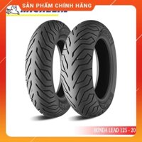 Cặp lốp ( Vỏ ) xe HONDA LEAD 125 2016 MICHELIN TRƯỚC 90/90-12 CITY GRIP và SAU 100/90-10 CITY GRIP _ các đời xe