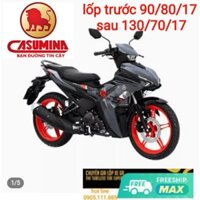 Cặp lốp/vỏ ( 90/80-17 và 130/70-17 ) Winner/Exiter 150cc hiệu Euromina cao cấp.