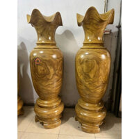 Cặp lục bình 1m5  vân đẹp gỗ cẩm vàng nam phi