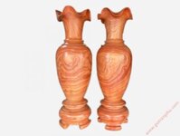 Cặp lục bình gỗ hương đá cao 1m95 LB002
