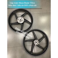 Cặp mâm Wave Blade 110cc màu đen 1 dĩa zin theo xe chưa xài 99% 💰 2,550,000 VND / 1 cặp y hình