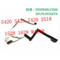 Cáp màn hình Dell 5420 5425 7420 2518 1628 M421R Cáp màn hình Cáp cao cấp Màn hình hiển thị