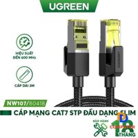 Cáp mạng 2 đầu đúc bọc hợp kim Cat 7 UTP UGREEN NW107 NW149 DD Computer