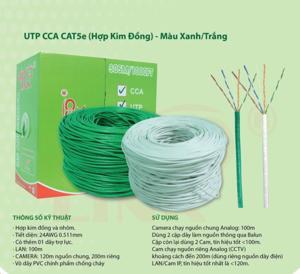 Cáp mạng Aipoo Link CAT5e UTP CCA