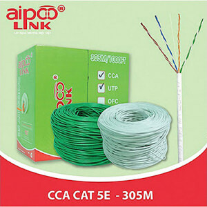 Cáp mạng Aipoo Link CAT5e UTP CCA