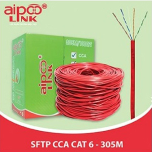 Cáp mạng Aipoo Link CAT6 SFTP CCA