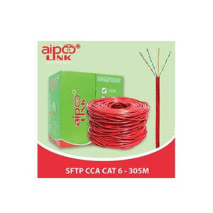 Cáp mạng Aipoo Link CAT6 SFTP CCA