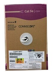 Cáp mạng AMP, Cat 5e UTP Cable, 4-Pairs, 24AWG, CM, White (6-219590-2)