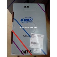 Cáp mạng AMP CAT6 0905 bọc bạc cuộn 305m