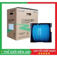 Cáp mạng AMP CAT6E 4UTP CM/24AWG/75C cuộn 305M đồng nguyên chất