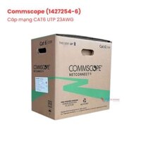 Cáp mạng AMP Commscope CAT6 UTP 23AWG (1427254-6)