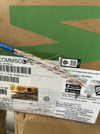 Cáp mạng AMP Commscope CAT6 UTP 1427254-6 (305m/cuộn)