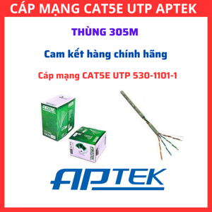 Cáp mạng APTEk CAT.5e 530-1101-1
