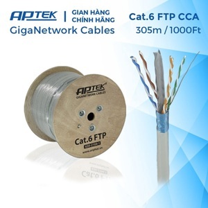 Cáp mạng APTEK CAT.6 FTP 630-2104-1