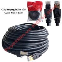 Cáp mạng bấm sẵn Cat7 SSTP 15m Unitek C1814EBK
