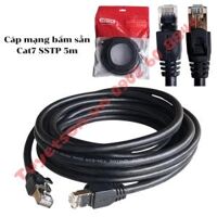 Cáp mạng bấm sẵn Cat7 SSTP 5m Unitek C1812EBK