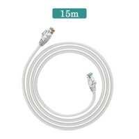 Cáp Mạng Bấm Sẵn Tròn Cat6A UTP STP  Dài 10152030m-Dây Cáp Mạng Lan Internet Xịn Tốt Cao Cấp , Siêu Bền Tốc Độ Cao - 15M